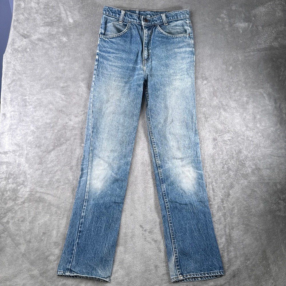 Levis 719 Jeans Men 29x32 (Fits 27x32) Student Blue Denim 80s